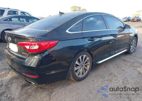 2017 Hyundai Sonata Sport из США, поврежденный, VIN 5NPE34AF8HH554943